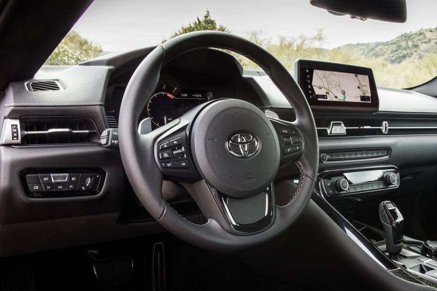 Детали интерьера Toyota GR Supra (A90) 2019 года  (WW) (фото 64 из 119)